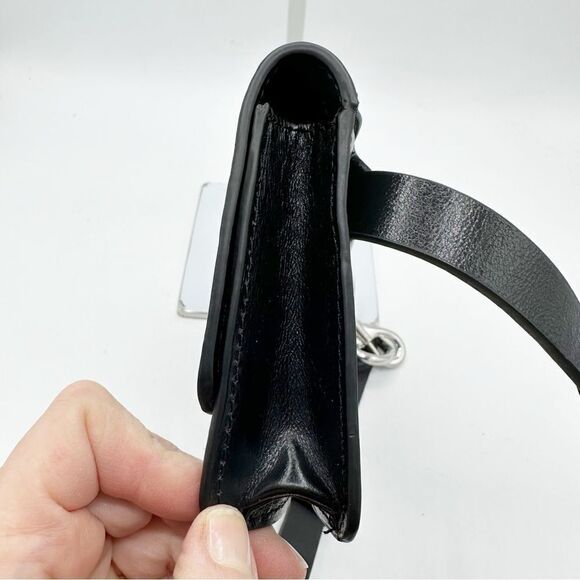 Rebecca Minkoff Leather Wallet Belt Bag Black Large / XL Fanny‎ Pack - Picture 10 of 13